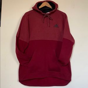 Adidas Red Workout Hoodie M